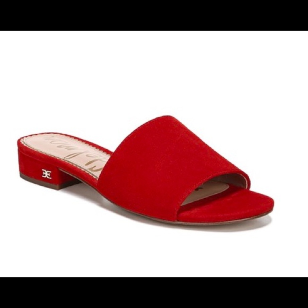 Sam Edelman Kenz Red Suede